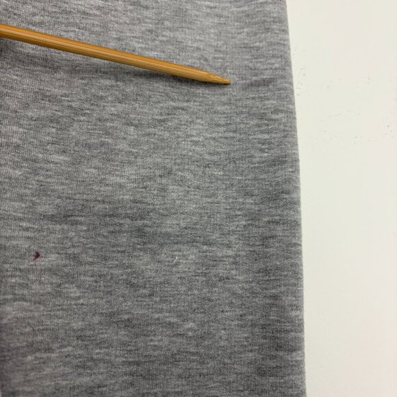 Marcella Geneva Sweatshirt Size L Hoodie Melange Gray Tulip Hem Thumbhole Cotton - Picture 11 of 11